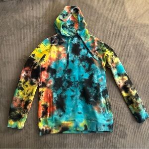 Fbrk Tie Dye Hoodie Size Medium